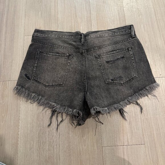 NWOT FREE PEOPLE Loving Good Vibrations Cutoff Shorts Size 31 - Picture 4 of 5